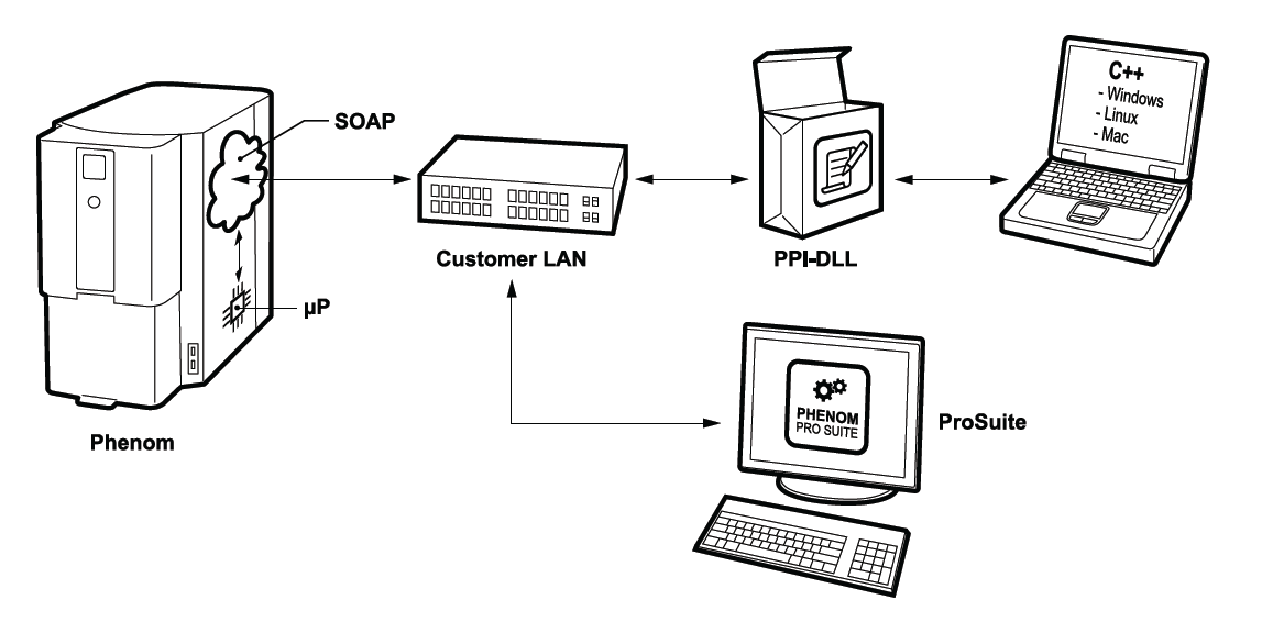Phenom编程接口示意图