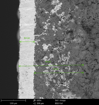 用Phenom扫描电子显微镜对SiC薄膜进行BSD成像