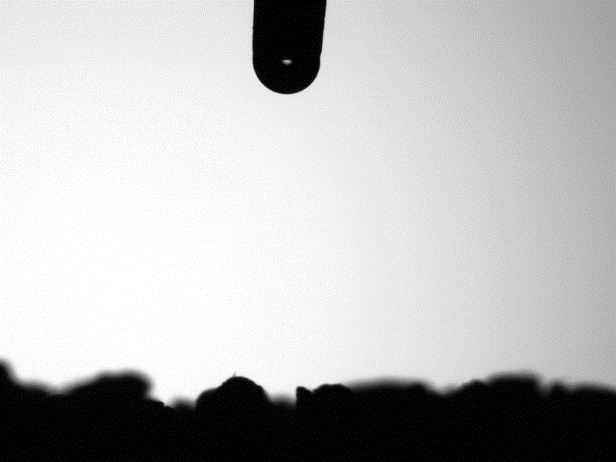 光学张力计中的粉末表面