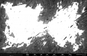 Paper charging in the Phenom SEM